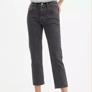LEVI’S HIGH RISE STRAIGHT LEG JEANS PETITE